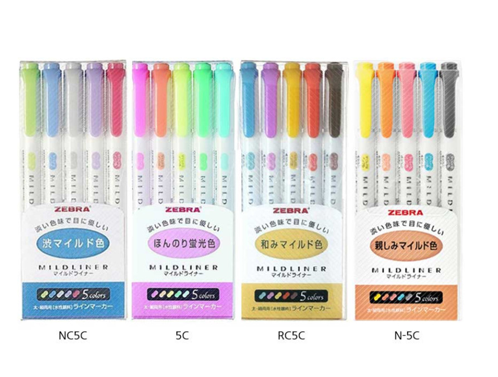 Zebra mildliner full set Clearance